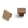 Evionlin 4 Pack(Square) Minimalist and High-End Chinese-Style Cabinet Door Handles