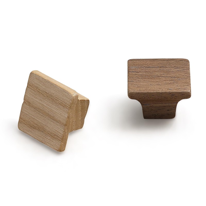 Evionlin 4 Pack(Square) Minimalist and High-End Chinese-Style Cabinet Door Handles