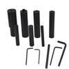 GXYWADY 1/4-1-1/4 Inch Expandable Arbor for Lathe Milling 8 Pieces