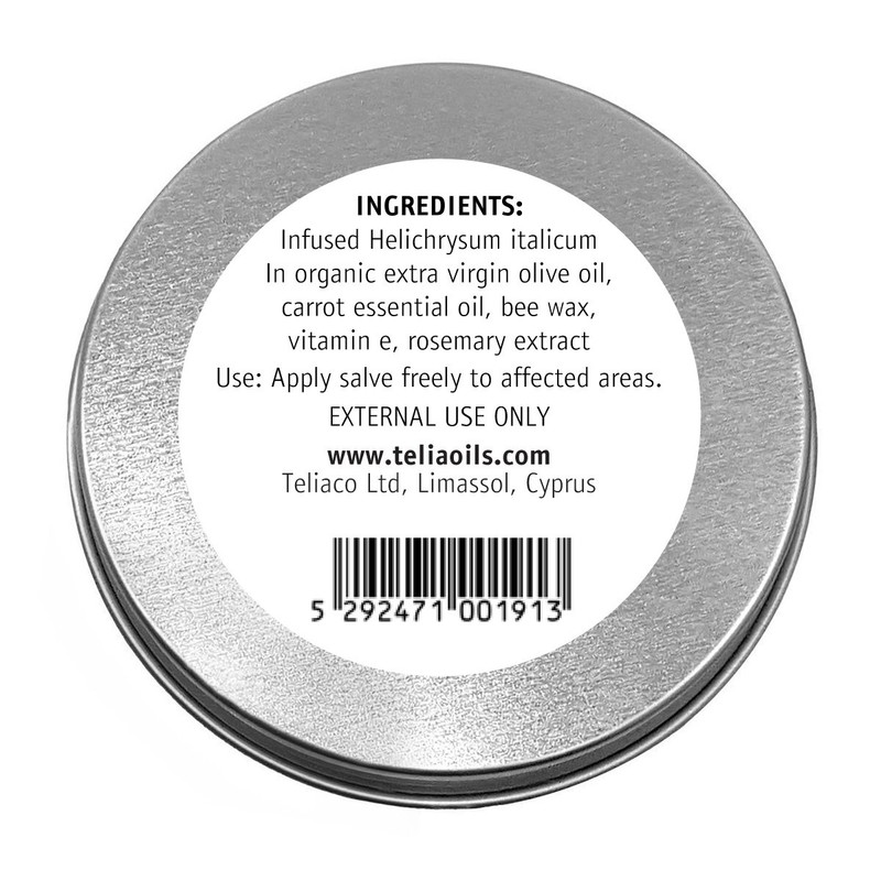Teliaoils Helichrysum Italicum Multipurpose Salve | Helichrysum Oil | Soothing