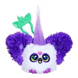 Furby Furblets Bam-Boo Mini Friend, Electronic Plush Toys for Girls & Boys, Panda, Black & White, Speaks Furbish & Plays Music, Series 5, Back to School Gifts, Ages 6+