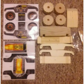 Lowes Lowe's Build and Grow Monster Jam MAX-D Wooden Kit-hottest kits on the market