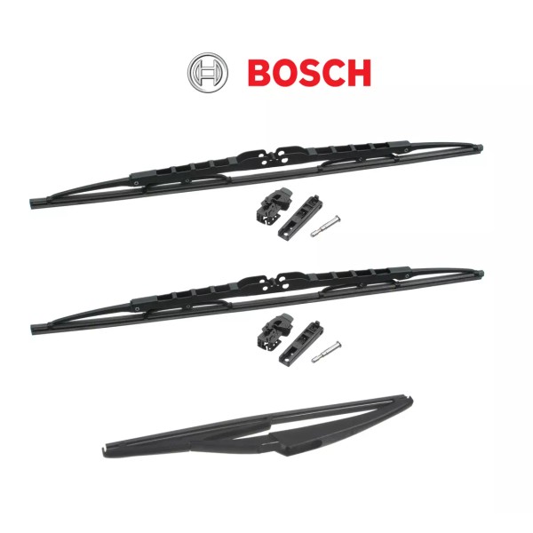 Bosch Front 40519 & Rear Wiper Blade Set of 3