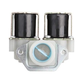 Solenoid Valve DN20 G3/4 DC 12V Normally Closed Double 0.02-0.8MPa Head Water Inlet Solenoid Valve for Washing Machine