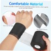 SAFIGLE 4rolls Sponge Skin Mask Pre Wrap Tape for Athletes
