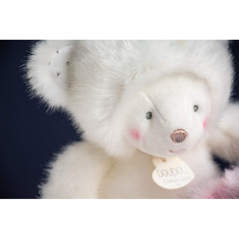 Doudou et Compagnie DC3556 TROP Mimi - White Teddy Bear