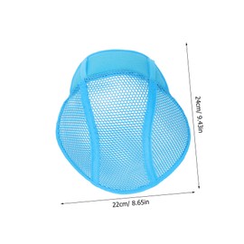 Operitacx Atmungsfreie Sicherheitshelmauskleidung crashsichere Einlage Helmeinsatz Baseballkappeneinsatz Huteinsätze kühlende Schutzhelmeinsätze Hutkroneneinsatz atmungsaktives Netz Blau