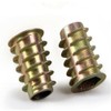 RADSO® M6 Wood Insert Hex Socket Nuts Threaded Insert/Bushes Flanged