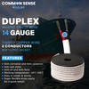 14 Gauge 2 Conductor Marine Wire - 150 ft Duplex