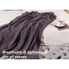 CREVENT Knitted Decorative Throw Blanket for Couch Sofa Chair Bed,