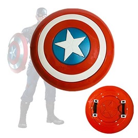 ZKTSRY Captain America Shield, 12 inch Children's Captain America Shield Cosplay Party Props for Kids Boy