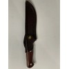 CUSTOM LEATHER SHEATH for Buck 119 Knife – Handcrafted Premium