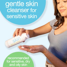 Kidskin Gentle Skin Cleanser for All Skin Types - Face Wash for Kids- Hydrating Facial Cleanser for Teens Girls & Boys - Preteen Care for 8 Years Old or Above, Cruelty-Free- 5 fl. oz