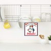 "Kiss the Cook, She's Polish" Decorative Wall Tile Polish Gift