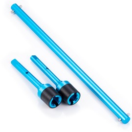 MORFUM RC Aluminum Alloy TT02 Center Drive Shaft Propeller Shaft & Joint Cup Compatible with Tamiya TT02 TT02B 1/10 RC On Road Touring Car Upgrade Replacement Parts