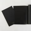 Maruman Mnemosyne Notepad with Cover and Eraser, A5, Black MNP-05