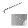 HTLOTUS Shower Support Bar, 27.6" to 47.2" Telescopic Bar for