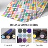 minkissy 10 Sheets of Essential Oils Labels Bottle Cap Sticker