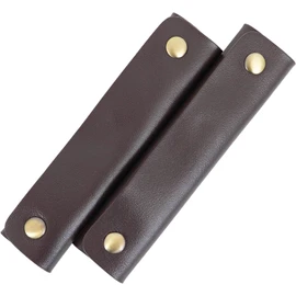 RafiCaro Bag, Handle Cover, Genuine Leather, Reduces Strain, Handle Cover, Soft Grip, Basket Bag, Tote Bag, Leather, Sheep Leather, One Size Fits Most, 5.1 inches (13 cm), Wide Type, Men's, Women's,