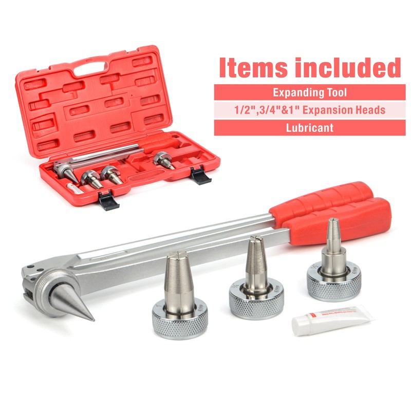 iCrimp 1/2,3/4,1-inch ProPEX Expander Tool Kit meets ASTM F1960 for