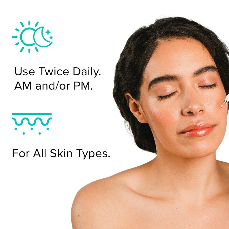 ClarityRx Take Care Daily Antioxidant Red Tea Face Serum, Natural