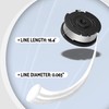 worksky String Trimmer Spool Line Replacement String Trimmer（WKS-D2030 and WKS-M2030）