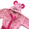 LEBENGOOD - Bathrobe for Girls, Children - 100% Cotton Oeko-Tex®