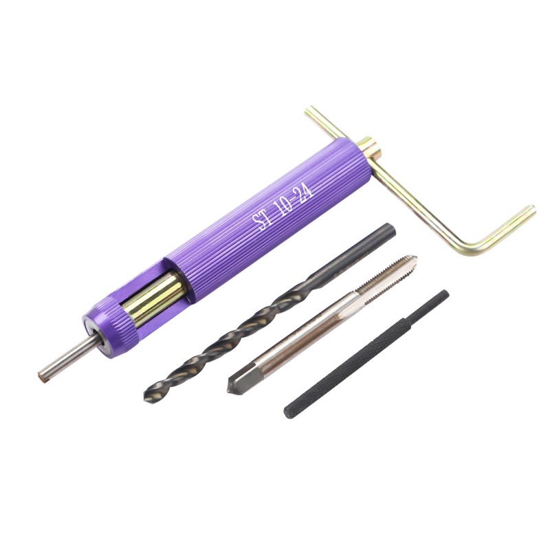 50pcs Stainless Steel Coiled Wire Helical Screw Thread Inserts Kit