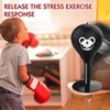 WIYETY Desktop Punch Bag, Table Punch Bag with Strong Suction