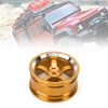 RC Wheel Hub, 4Pcs 1/10 Aluminum Alloy Wheel Hub Accessory