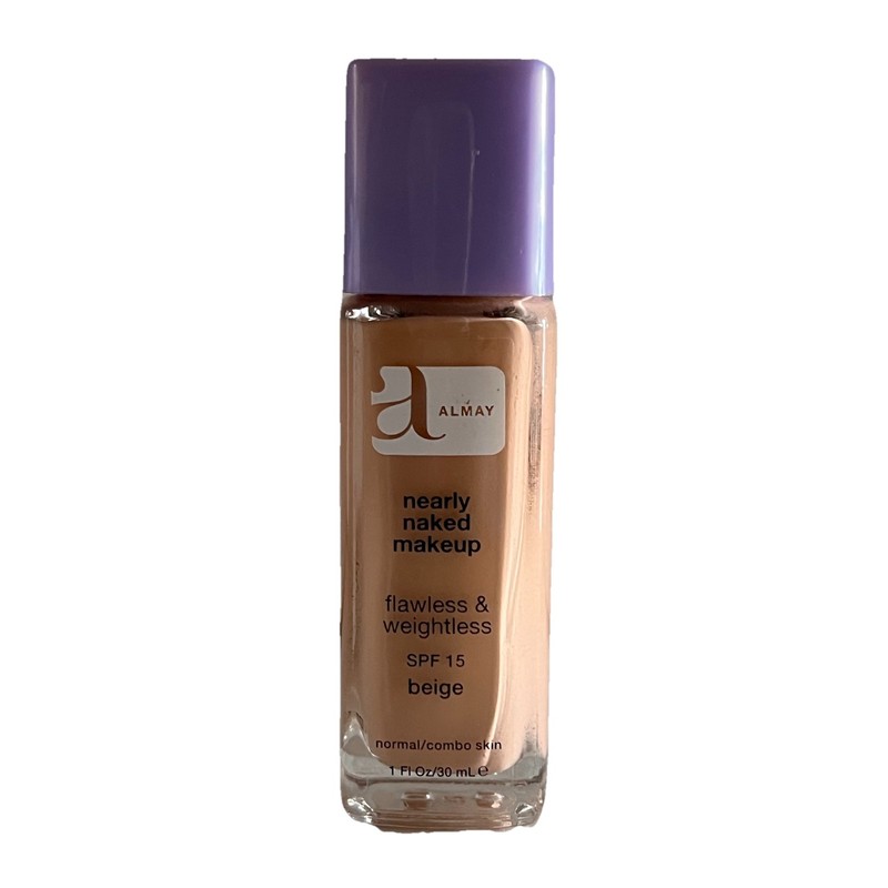 Almay Nearly Naked Liquid Makeup SPF 15, 240 Beige 1.0
