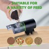 FREESEA Fish Feeder Automatic Dispenser: Aquarium Flakes Food Feeder with