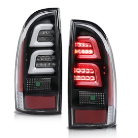 G-PLUS LED Tail Lights Assembly,Fit Toyota Tacoma 2005-2015 Rear Tube Bar Brake Lamp Parking,Tail Lamps Chrome Luces Traseras 8155004150