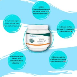 2 Fibra Prebiótica + 3 L-carnitina / Mejora La Digestión