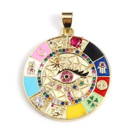 DYFUHO Horus Eye Amulet Magical Lucky Symbols Horus Eye for Women Men
