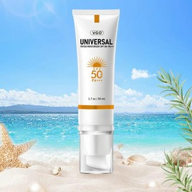 VGO-Universal Tinted Moisturizer SPF 50+ Earthyyellow liquid lt can be used as foundation liquid-A - Specification: 1