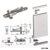 TamBee Self Closing Door Pivot Hinges Heavy Duty Hinges for