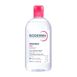 BIODERMA, Agua Micelar, Sensibio H2O, Desmaquillante para Piel Sensible, Calma y Reduce la Irritación, 500 ml