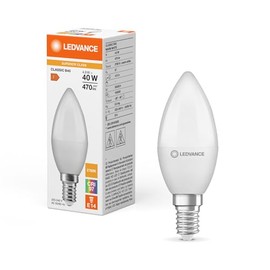 LEDVANCE LED Classic B 40 S 4.9 W 927 Frosted E14, White