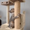 Furhaven Wrap Around Scratching Post Cover for Indoor Cats, Fits
