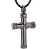 shajwo Cremation Jewelry Cross Urn Ashes Necklace of loved one