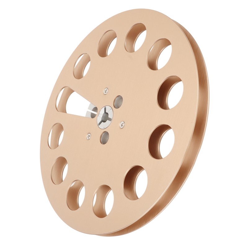 1/4 7 Inch Empty Tape Reel 11 Holes Universal Aluminum
