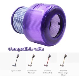 V11 Outsize Absolute Filter Replacement Compatible with Dyson Outsize,V11 Outsize Origin
