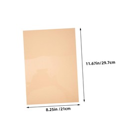 TEHAUX PVC Film Light Filters 5 Sheets for Lighting and Versatile Lighting Effects