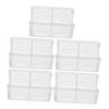 SUPVOX 5pcs Durable Chalk Box for Snooker Cues Compact and
