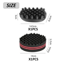 2 pieces rubber hair brushes, hair combs, hair care tools, portable hair brushes, styling combs, hair styling tools.