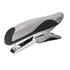 Herlitz Ergonomic Stapler No.24/6, Black/Light Grey, Pack of 1