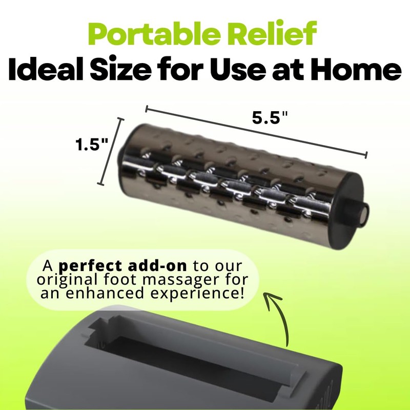 Solemender Replacement Foot Massage Roller to Soothe Foot Pain &