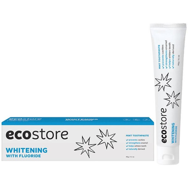 Ecostore Whitening with Fluoride Toothpaste Mint 90g