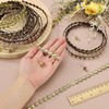 sourcing map 6 Pcs Upholstery Tacks Strips, 3.28ft Decorative Nails